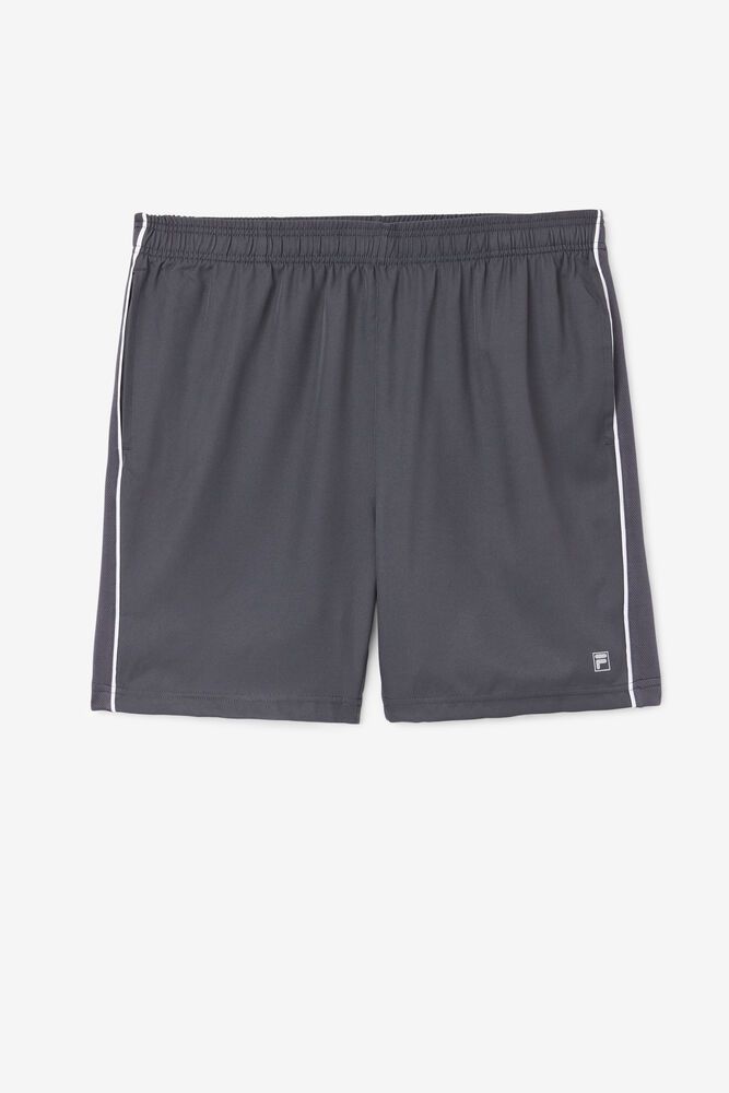 Fila Shorts Core 7" Mens Grey - India DFR-786230